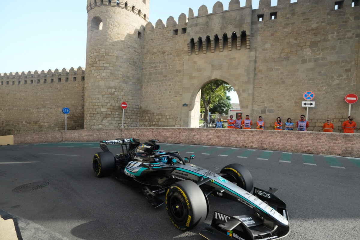 F1: Azerbaijan Grand Prix – Russell 1st and Antonelli 2nd in the second free practice session, Leclerc 4th