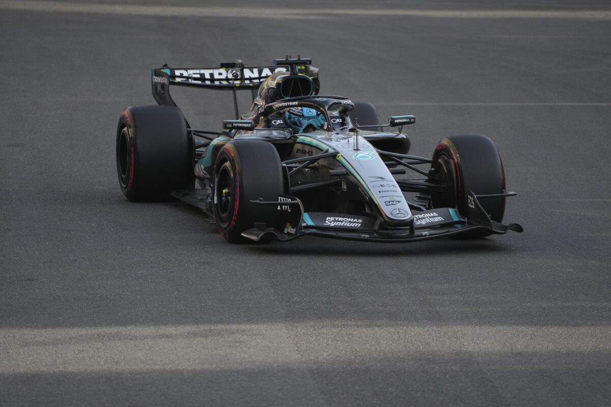 F1, Azerbaijan Grand Prix: Russell takes pole ahead of Leclerc and Piastri