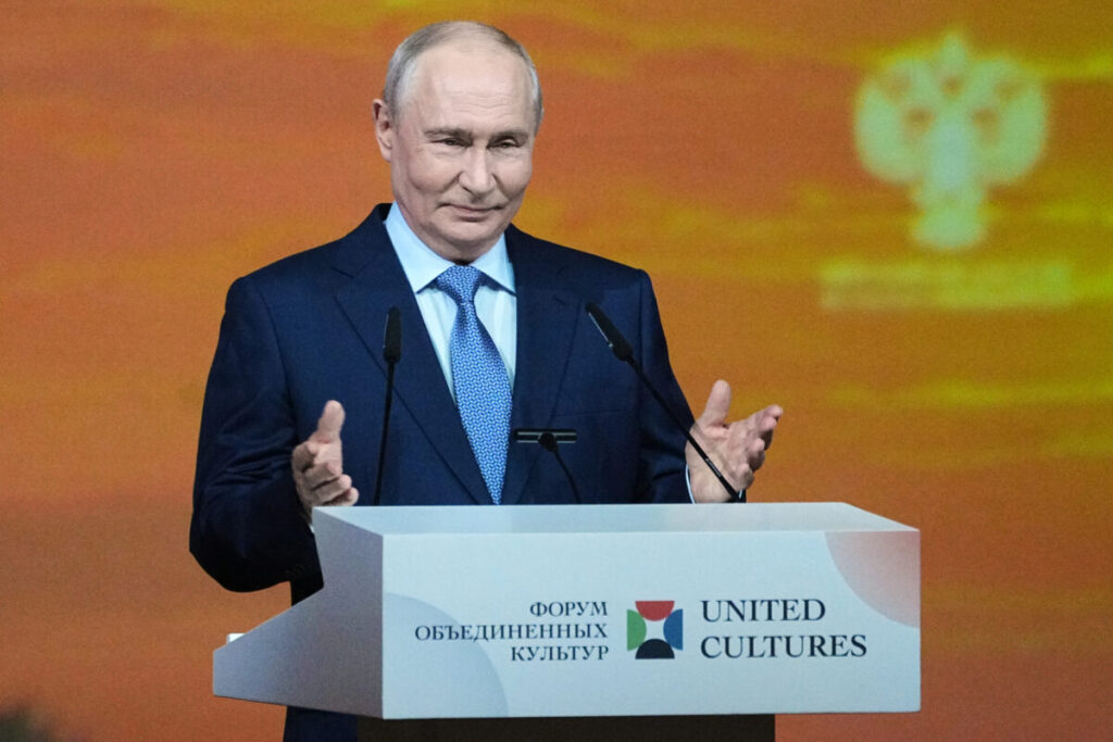 Ukraine, Putin: “We are not preparing for military action against Europe.”