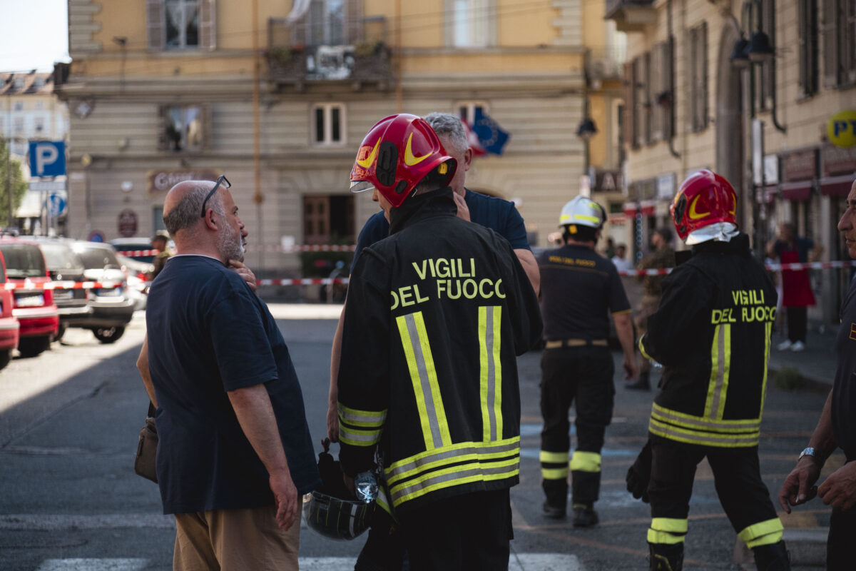 Rome: a body found in a flat on fire in Colli Aniene
