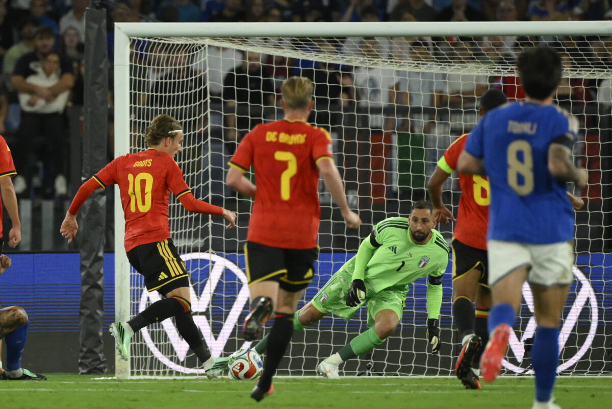 Nations League: Italy vs. Belgium 0-2