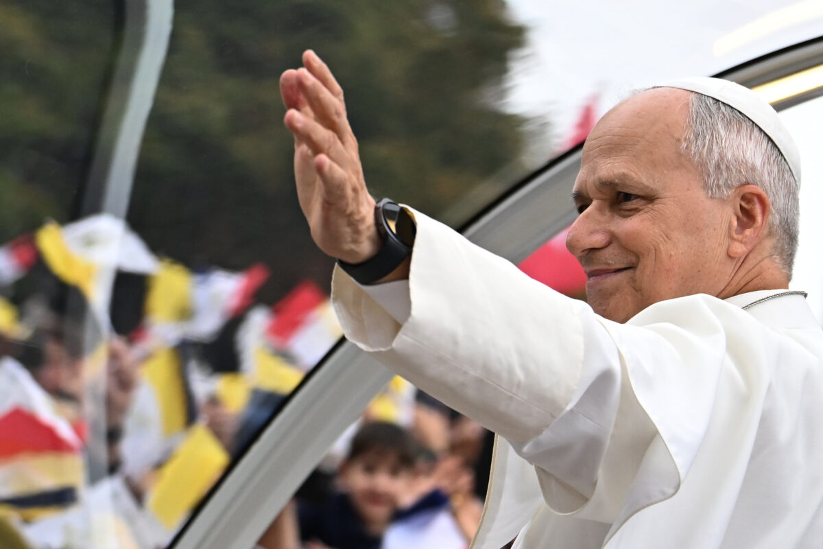 Pope Leo XIV in France: ‘Only God can fill the inner void’