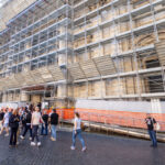 Workplace accidents: worker injured after falling from scaffolding on the fourth floor in Treviso