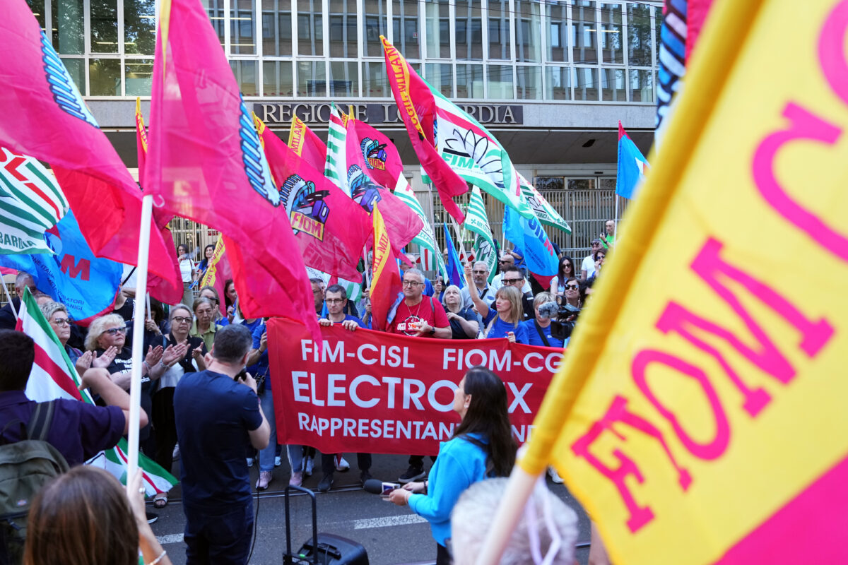 Electrolux: trade unions call for an eight-hour strike on 5 October and a protest outside the Ministry of Enterprises and Made in Italy