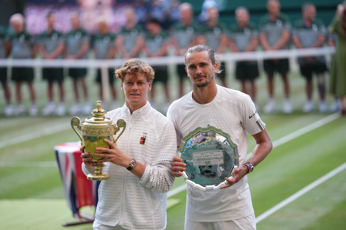 Tennis: ATP rankings, Sinner remains at number 1 but Zverev is closing in