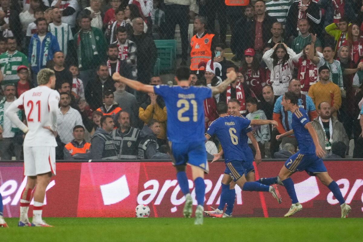 Nations League: Turkey-Italy 1-4 Nations League: Turkey-Italy 1-4