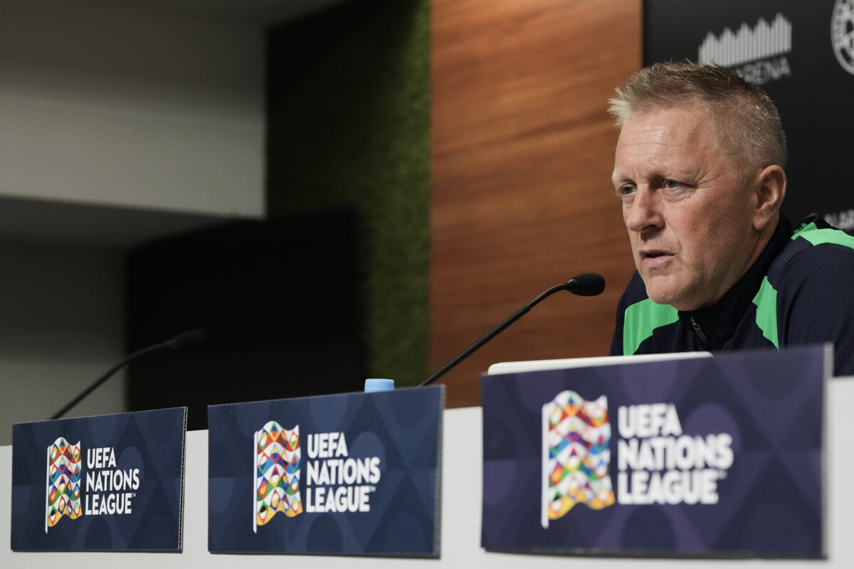 Football, Ireland manager: “UEFA should stop us playing against Israel” Football, Ireland manager: “UEFA should stop us playing against Israel”