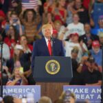 US: Trump on the campaign trail in Nebraska today, back in Texas on Wednesday