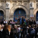 France: another day of student protests, with trade unions taking part