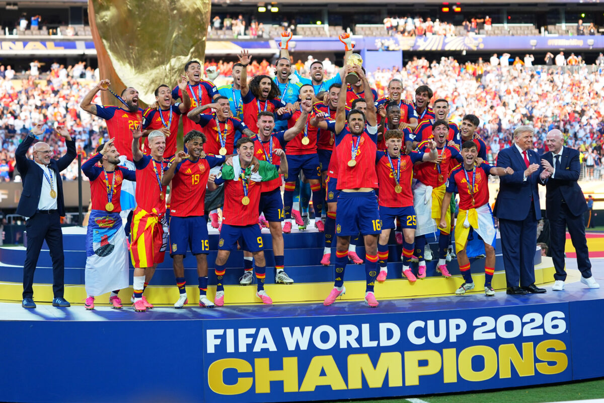 Football: FIFA rankings – Spain remain No. 1, Italy in 15th place