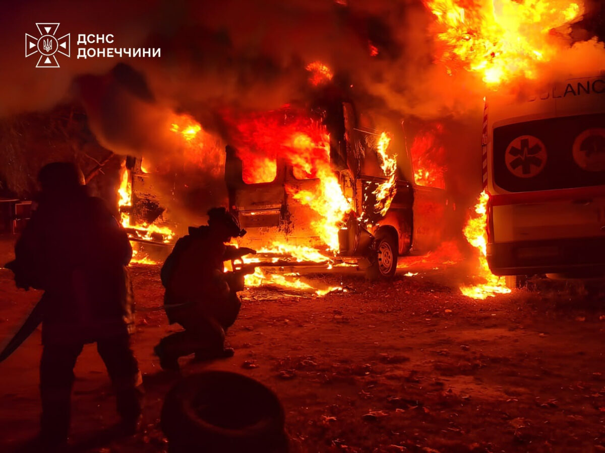 Ukraine: 12 dead in Russian attack on buses in Kramatorsk
