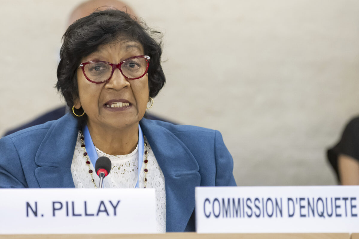 Nobel: Pillay accused Israel of genocide in Gaza Nobel: Pillay accused Israel of genocide in Gaza