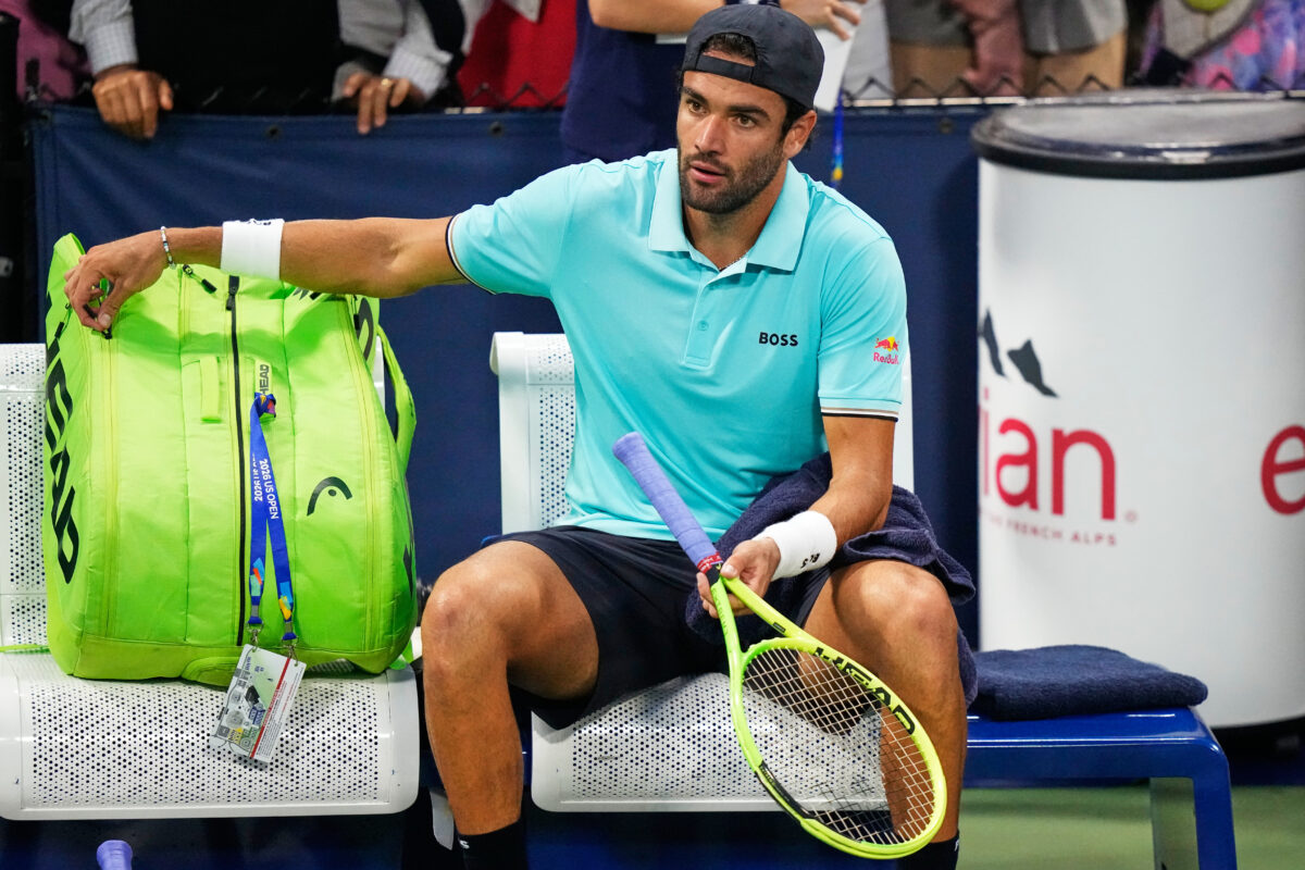 Tennis: Berrettini knocked out in the second round in Shanghai Tennis: Berrettini knocked out in the second round in Shanghai