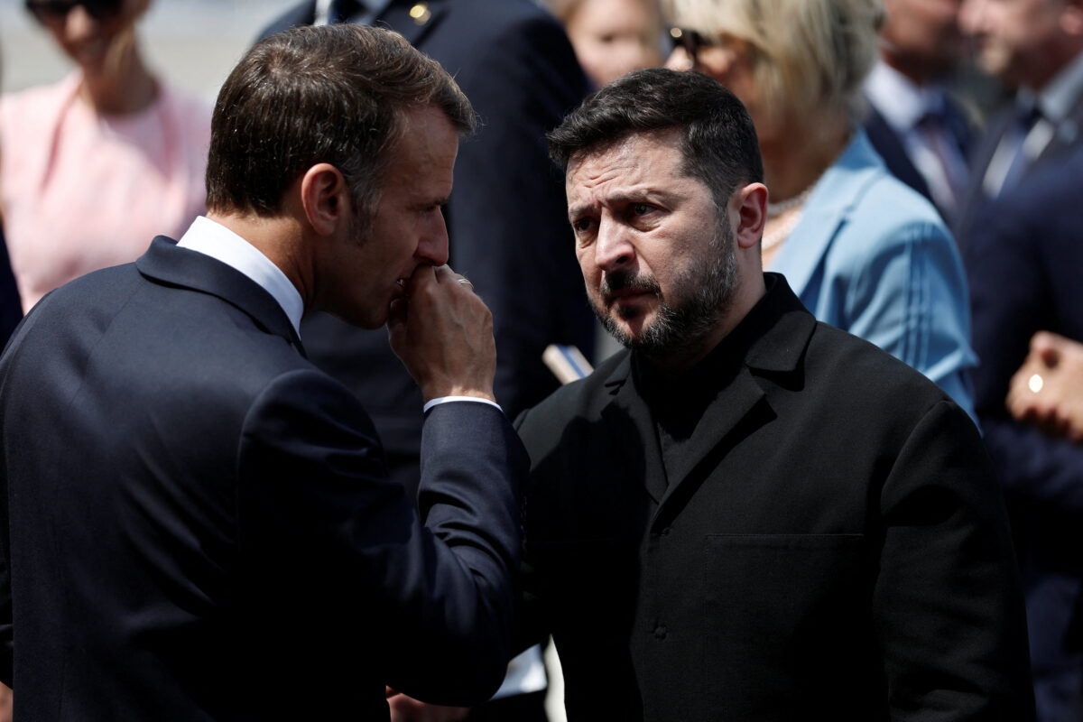 Zelensky speaks to Macron: ‘Thank you for your support’ Zelensky speaks to Macron: ‘Thank you for your support’