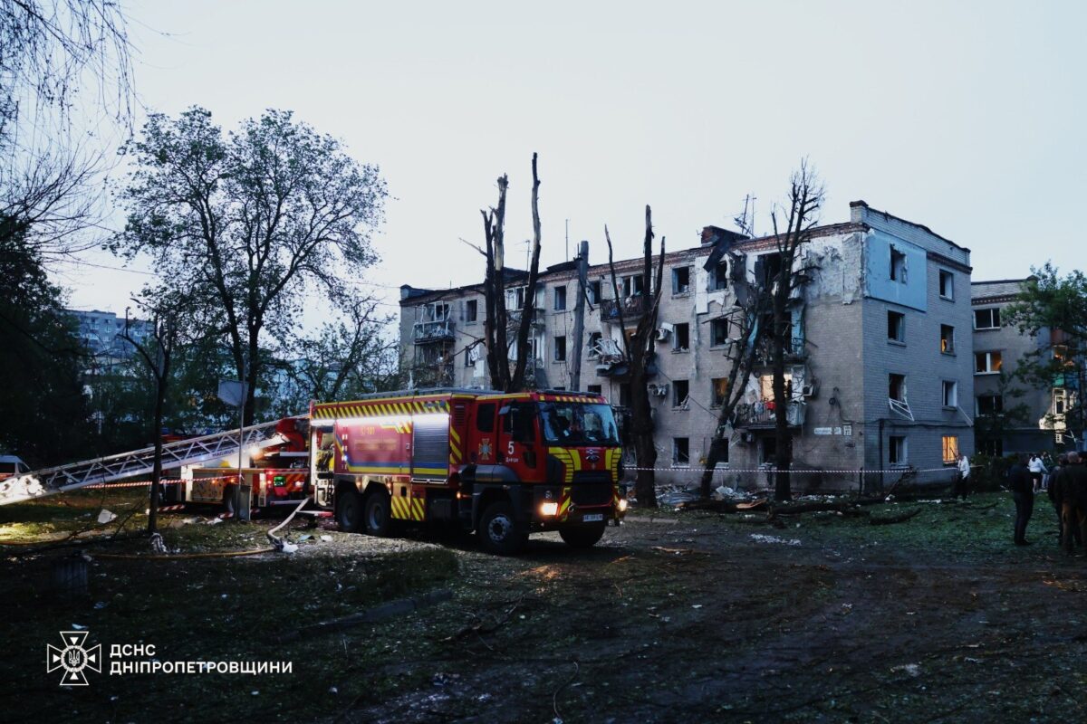 Ukraine, drone attack on Dnipro: 4 injured