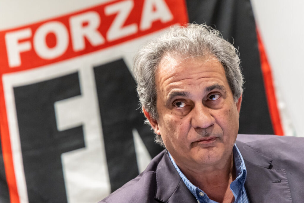 Rome: Forza Nuova leader Roberto Fiore is standing for mayor
