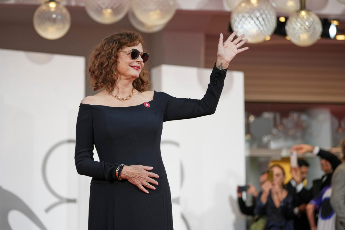 Rome Film Festival, Sarandon: “Execution live on TV? In the US, they’re wasted and out of their minds”
