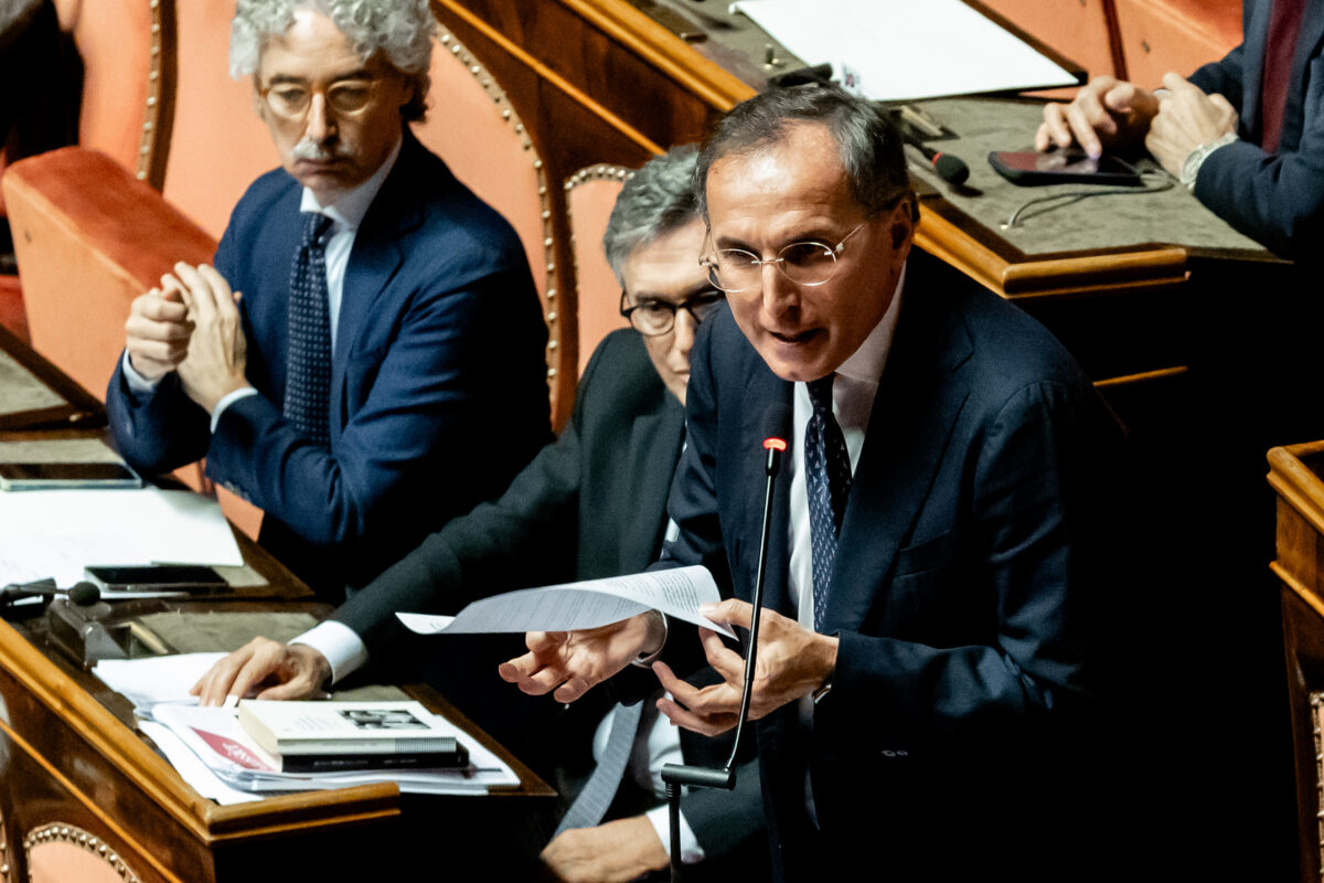 EU: Senate approves centre-right resolutions. Centre-left opposition walks out over additional motion on Kyiv