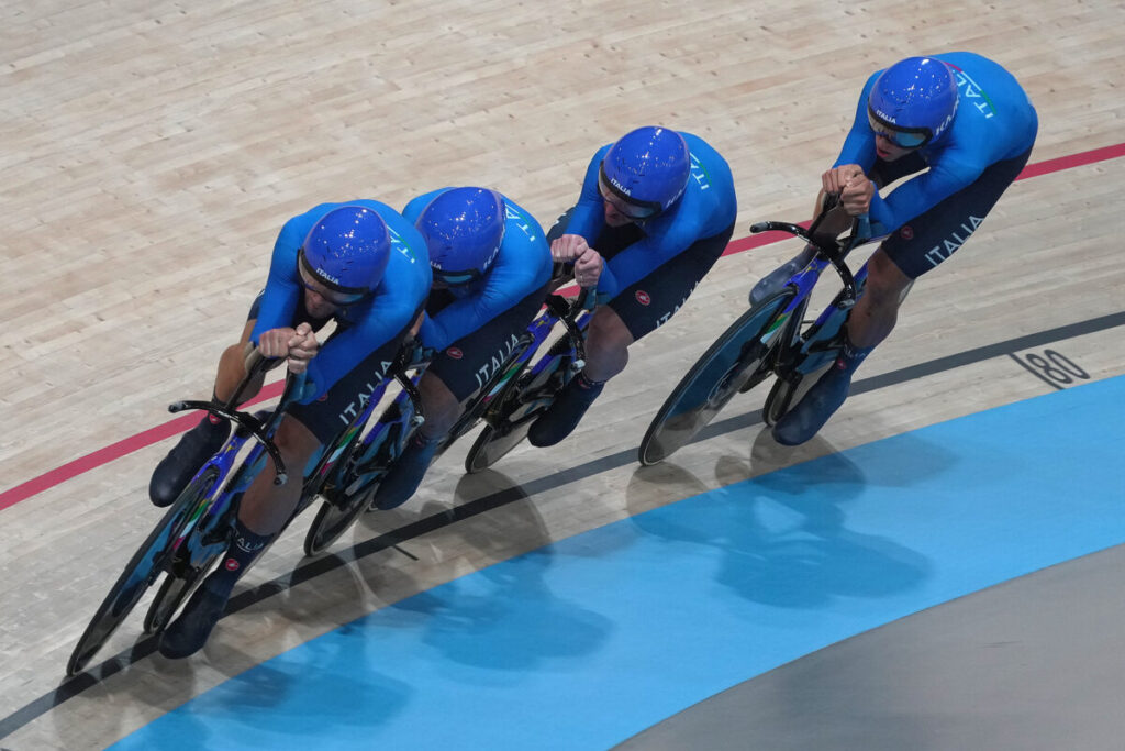 Cycling: men’s team pursuit – silver for the Italian team at the World Championships in Shanghai