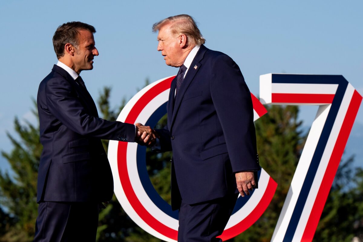 France: Macron attacks Trump: ‘There are those who are campaigning at our expense’ France: Macron attacks Trump: ‘There are those who are campaigning at our expense’