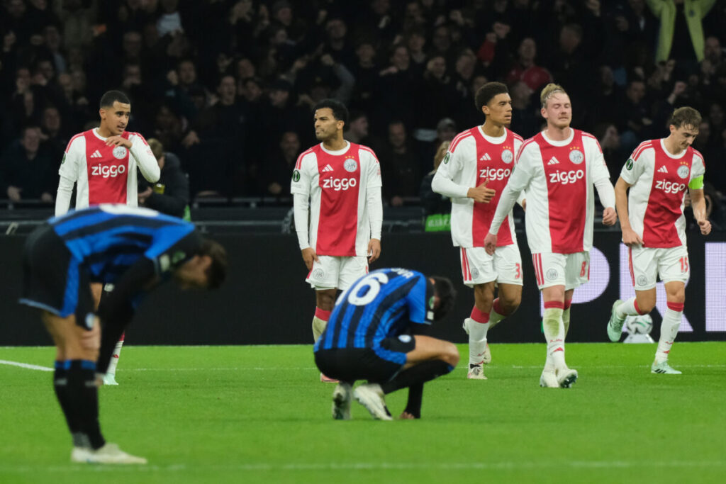 Football, Conference League: Ajax v Atalanta 2–0