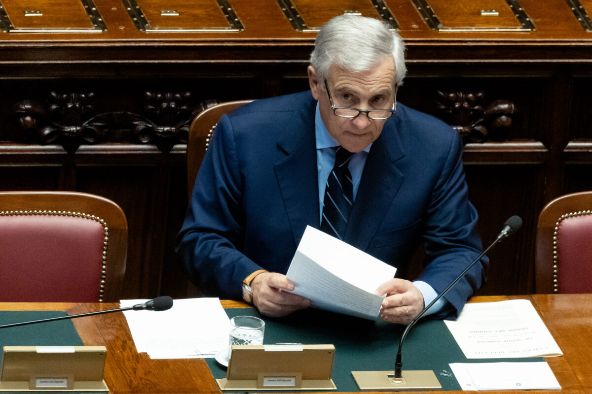 Middle East, Tajani: “Five detained activists are due to return to Italy tomorrow morning”