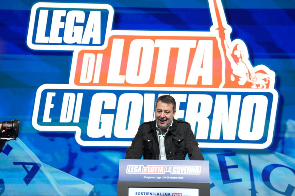 Lega: Salvini re-elected as leader with 465 votes, 146 for Garavaglia