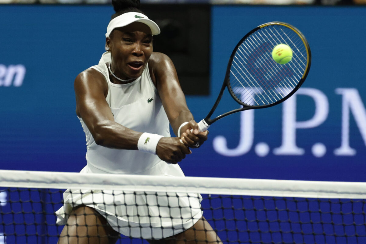 Tennis: WTA Guangzhou, 46-year-old Venus Williams beaten by 18-year-old Tagger Tennis: WTA Guangzhou, 46-year-old Venus Williams beaten by 18-year-old Tagger