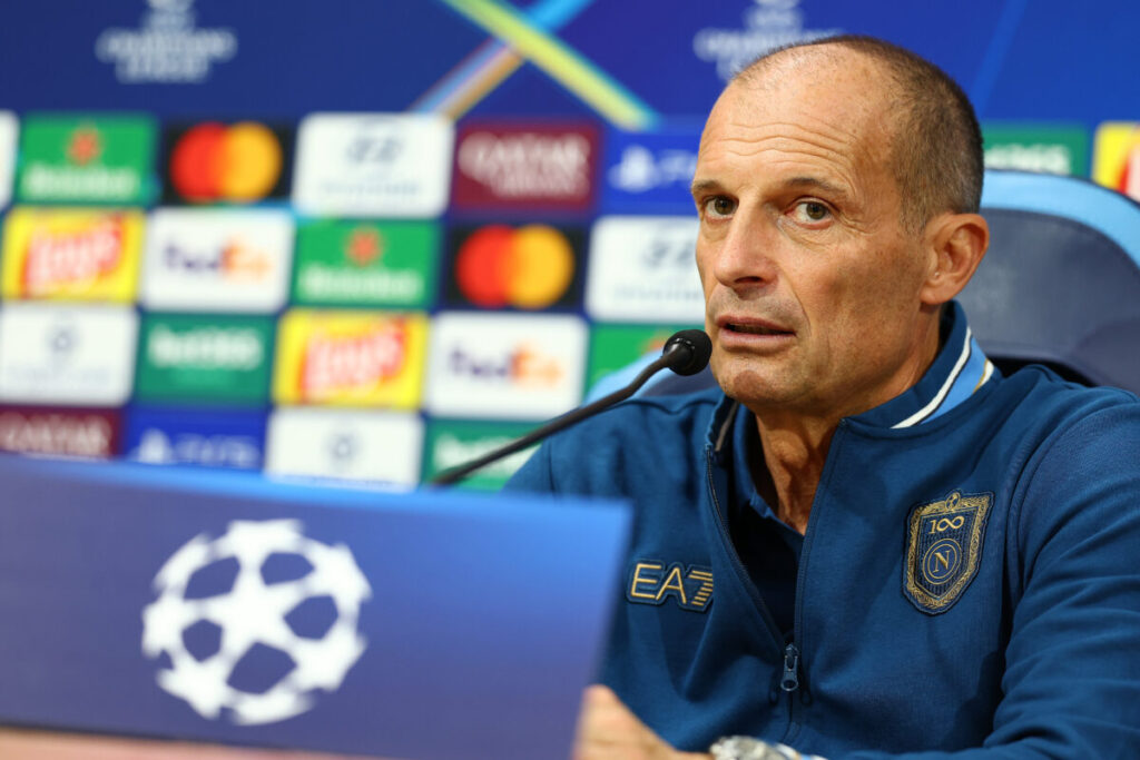 Football, Allegri: “Napoli are behind, we need to improve and get injured players back”