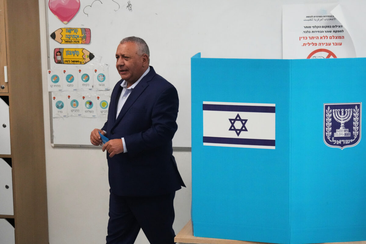 Israel: Eisenkot at the polling station: “We are leading the country down a new path”