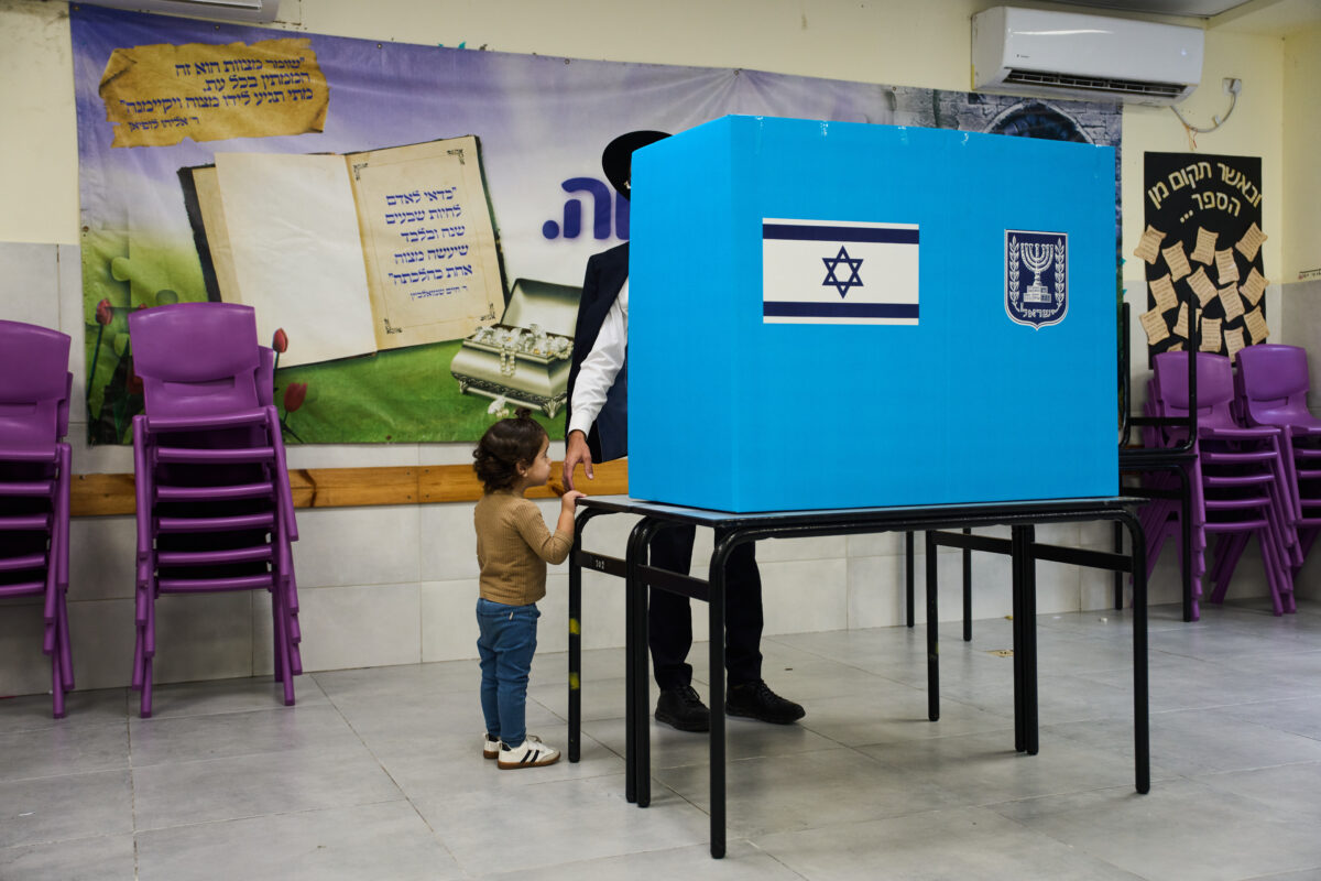 Israel: final turnout stands at 77.7 per cent, the highest since 1999
