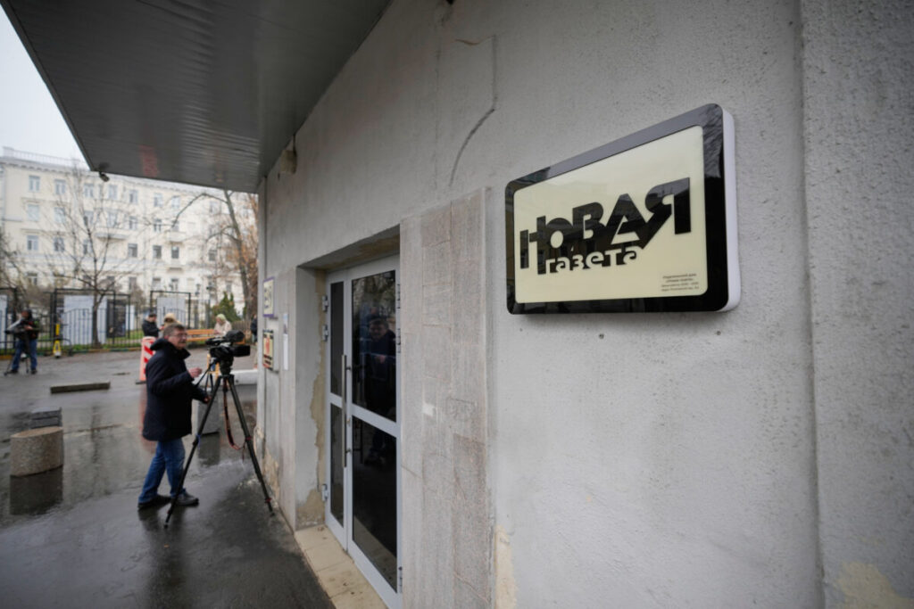 Russia: Novaya Gazeta closes: ‘The authorities and the security services have destroyed us’